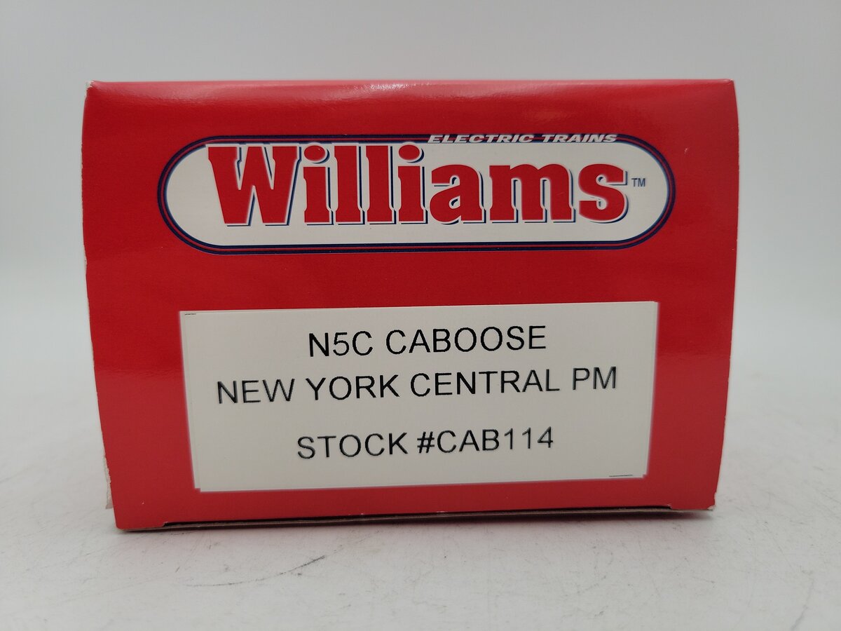 Williams CAB114 New York Central Porthole Caboose #20133 EX/Box