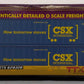 MTH 20-92432D O Gauge CSX DTTX Husky Stack Car #620320 NIB