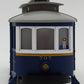 MTH 30-5257 O Gauge City Lines Bump-n-Go Trolley #707 LN/Box