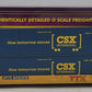 MTH 20-92432E O Gauge CSX DTTX Husky Stack Car #620329 NIB