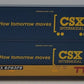 MTH 20-92432E O Gauge CSX DTTX Husky Stack Car #620329 NIB