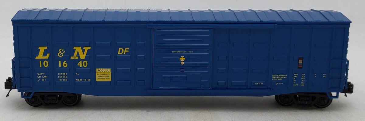 MTH 20-99373 O Louisville & Nashville Waffle Box Car #101640 EX/Box
