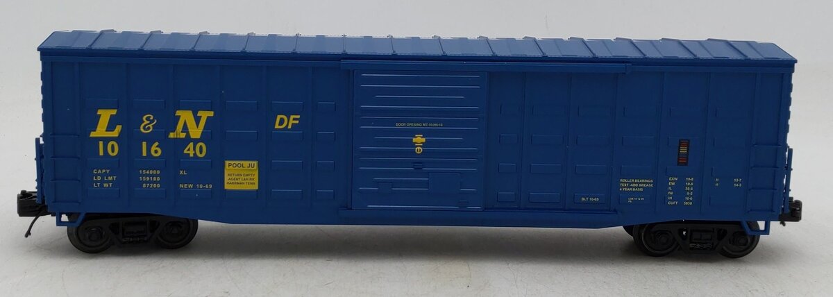 MTH 20-99373 O Louisville & Nashville Waffle Box Car #101640 EX/Box