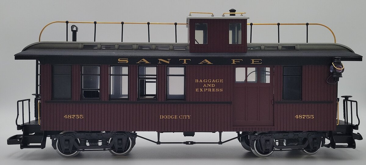 LGB 48755 Santa Fe REA Extended Vision Combine Car (Metal Wheels) EX/Box