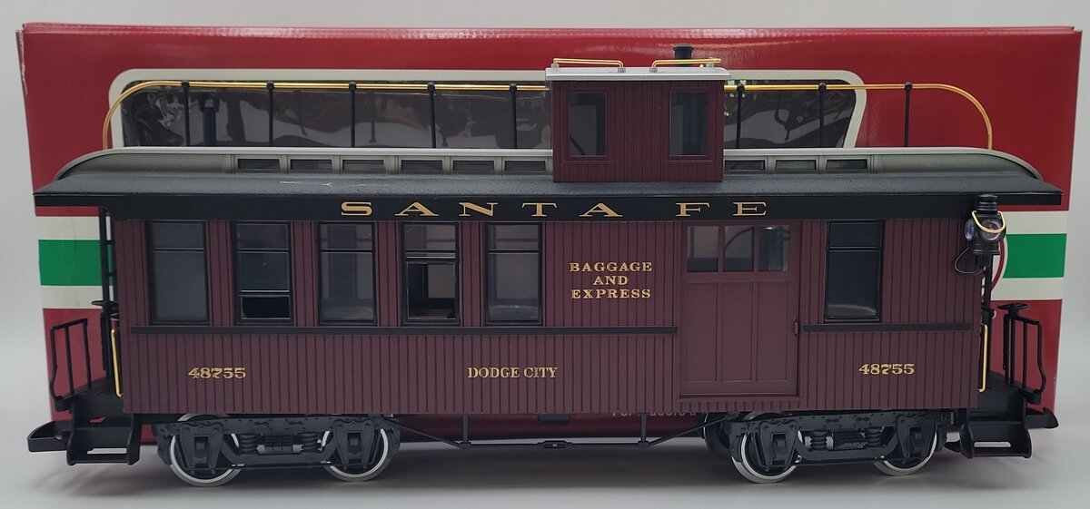 LGB 48755 Santa Fe REA Extended Vision Combine Car (Metal Wheels) EX/Box