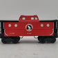 Williams CAB111 O Gauge Great Northern N5C Caboose #X742 EX/Box