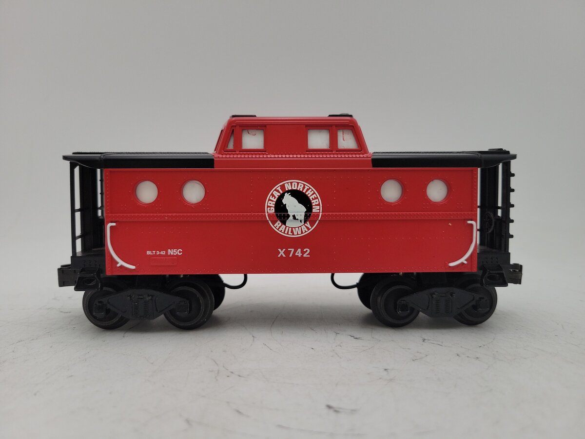 Williams CAB111 O Gauge Great Northern N5C Caboose #X742 EX/Box