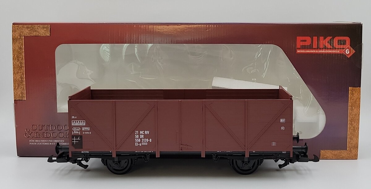 Piko 37900 G Scale Offener Guterwagen Gondola Car LN/Box