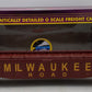 MTH 20-98045 O Gauge Milwaukee Road Gondola #92445 w/ Cover LN/Box