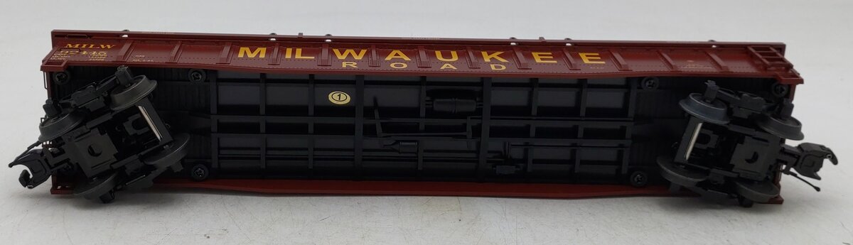 MTH 20-98045 O Gauge Milwaukee Road Gondola #92445 w/ Cover LN/Box