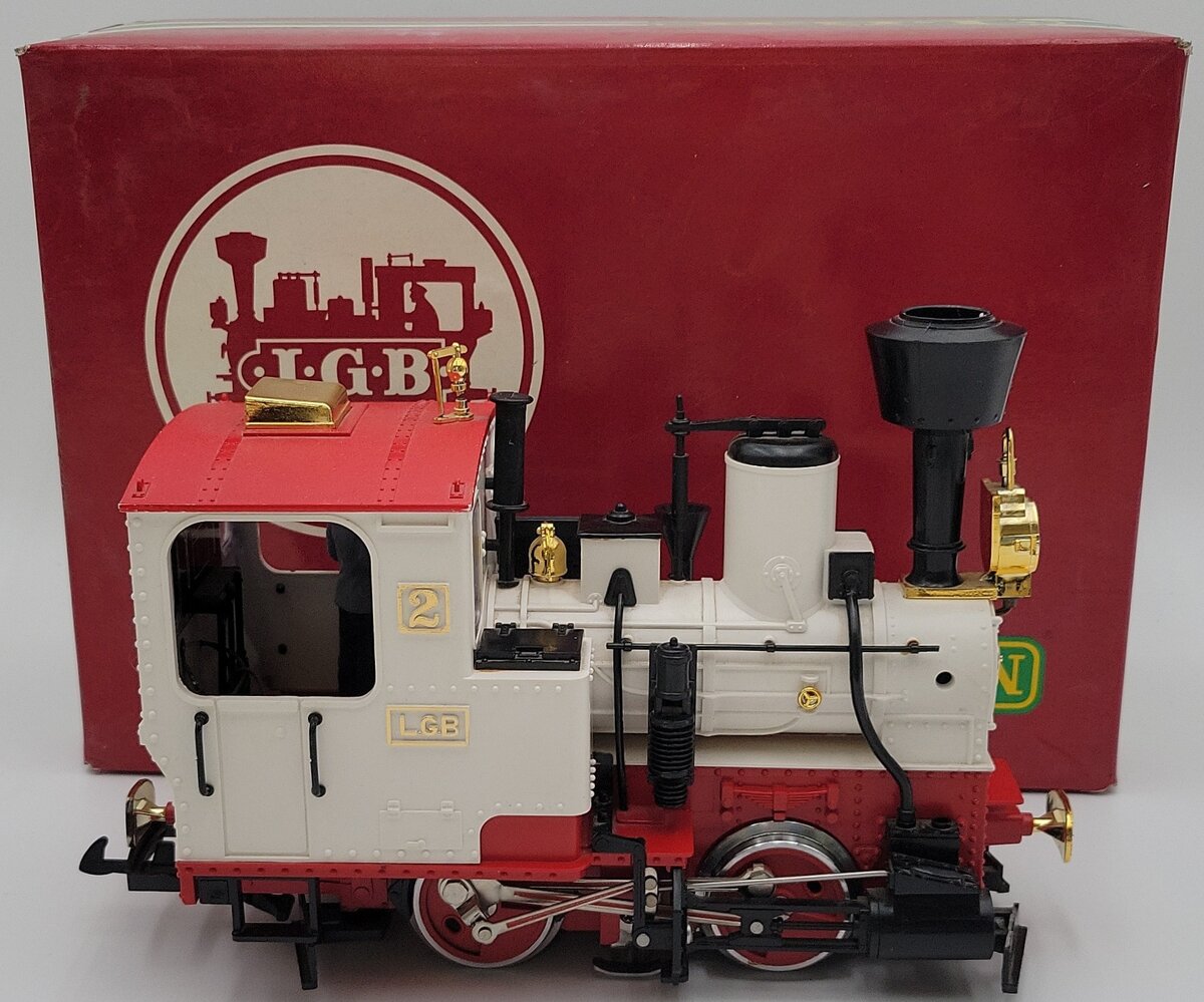 LGB 2010D G Scale 0-4-0 Stainz Steam Locomotive VG/Box