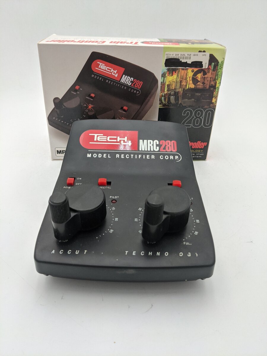 MRC 280 HO Tech 4 Dual Power Transformer with 16VA EX/Box