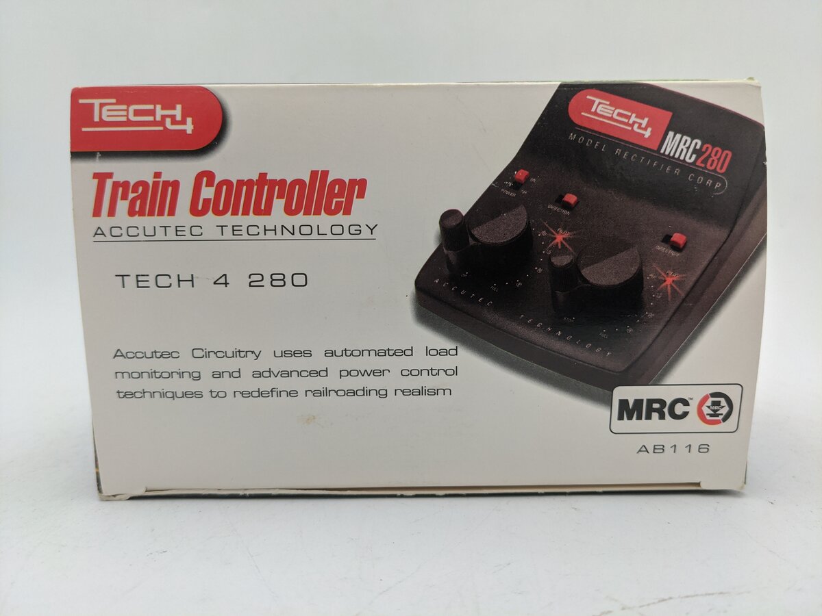 MRC 280 HO Tech 4 Dual Power Transformer with 16VA EX/Box