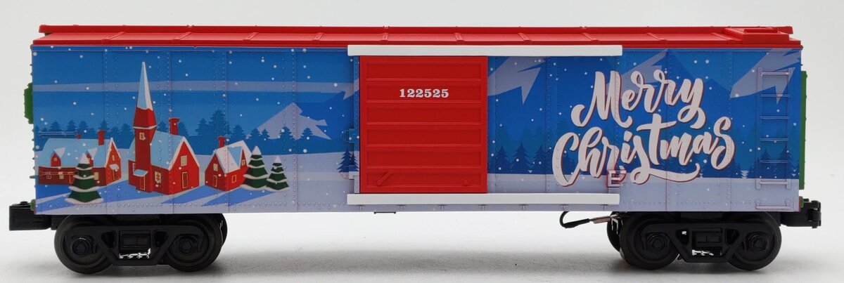 MTH 30-71236 O Gauge Christmas Operating Box Car w/Santa #122525 LN/Box