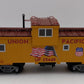 USA Trains R12136 G Union Pacific Flag Extended Vision Caboose LN/Box