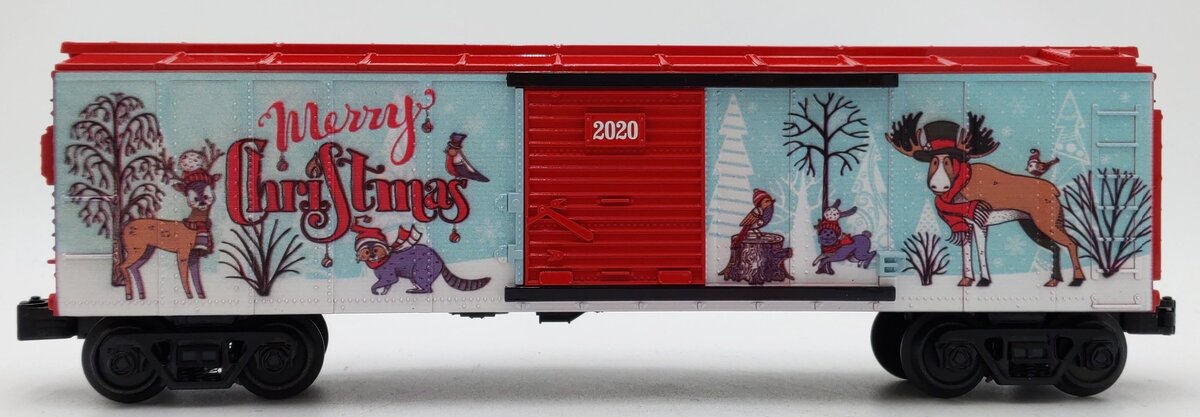 MTH 30-71022 O 2020 Christmas RailKing Boxcar LN/Box