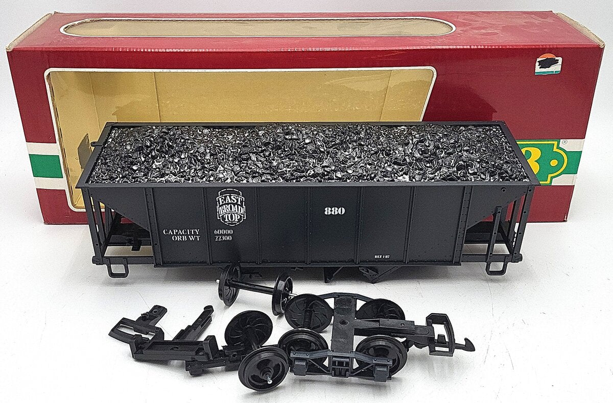 LGB 4076 G Scale East Broad Top Hopper Car #880 EX/Box
