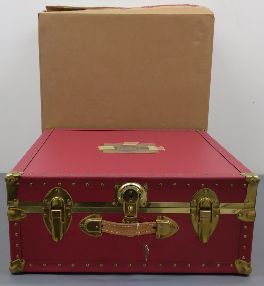 LGB G Scale Red Train Case w/Lock EX/Box