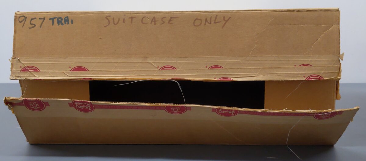 LGB G Scale Red Train Case w/Lock EX/Box