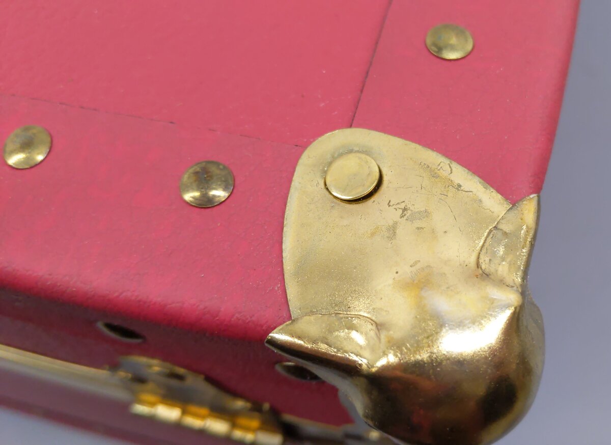 LGB G Scale Red Train Case w/Lock EX/Box