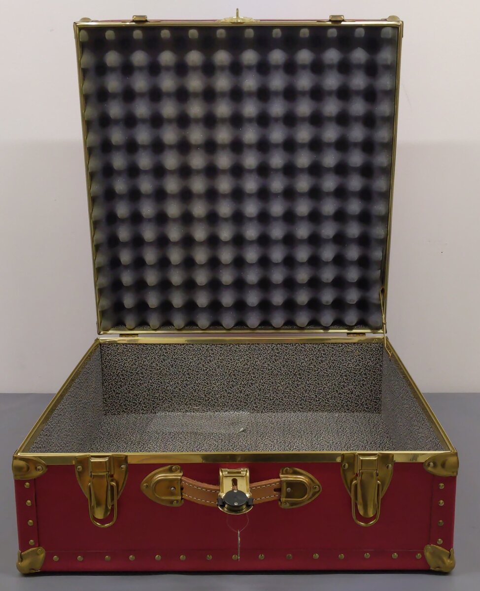 LGB G Scale Red Train Case w/Lock EX/Box