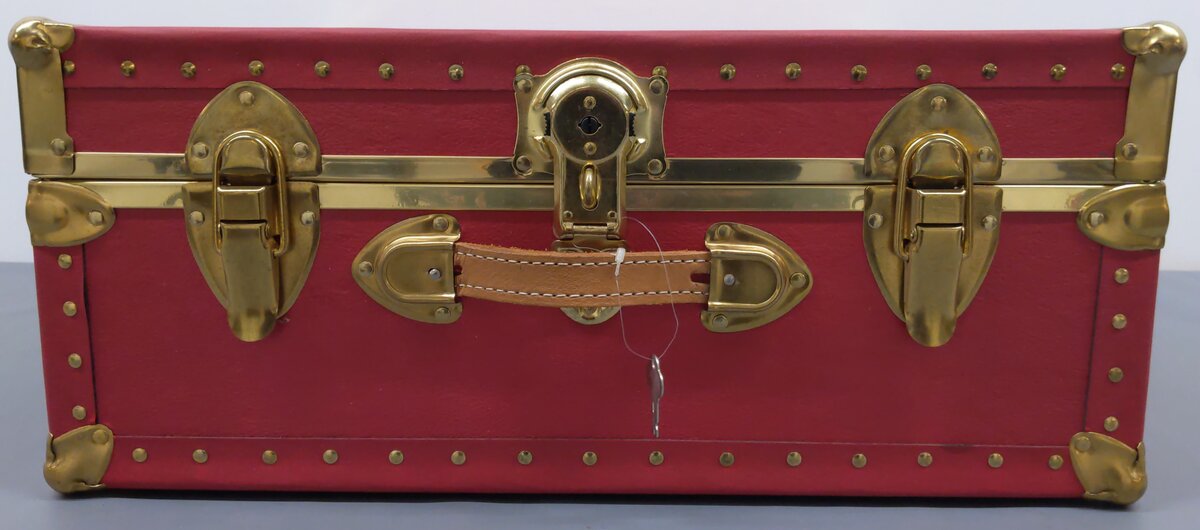 LGB G Scale Red Train Case w/Lock EX/Box