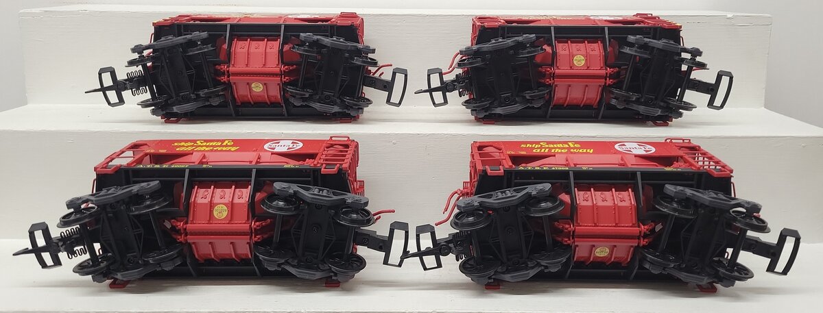 LGB 45040 G Scale Santa Fe Ore Cars (Set of 4) EX