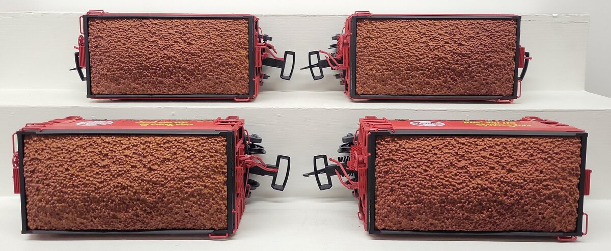 LGB 45040 G Scale Santa Fe Ore Cars (Set of 4) EX