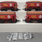 LGB 45040 G Scale Santa Fe Ore Cars (Set of 4) EX