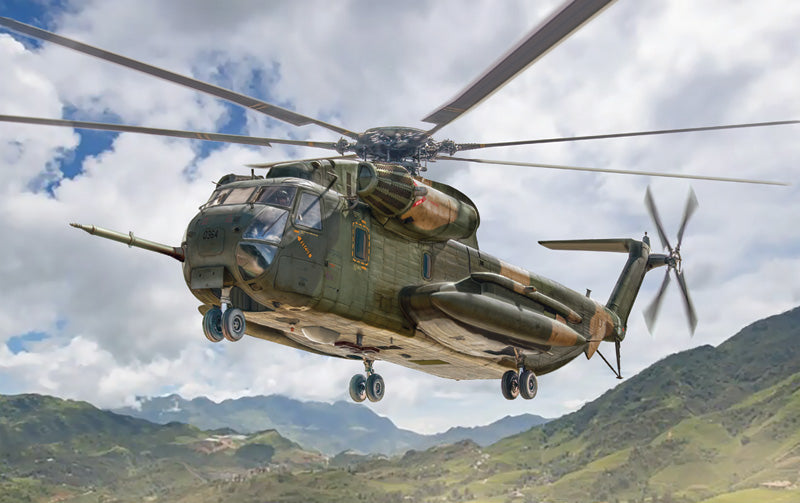 Italeri 91035 1:72 HH-53C Super Jolly Green Giant Helicopter Plastic Model Kit