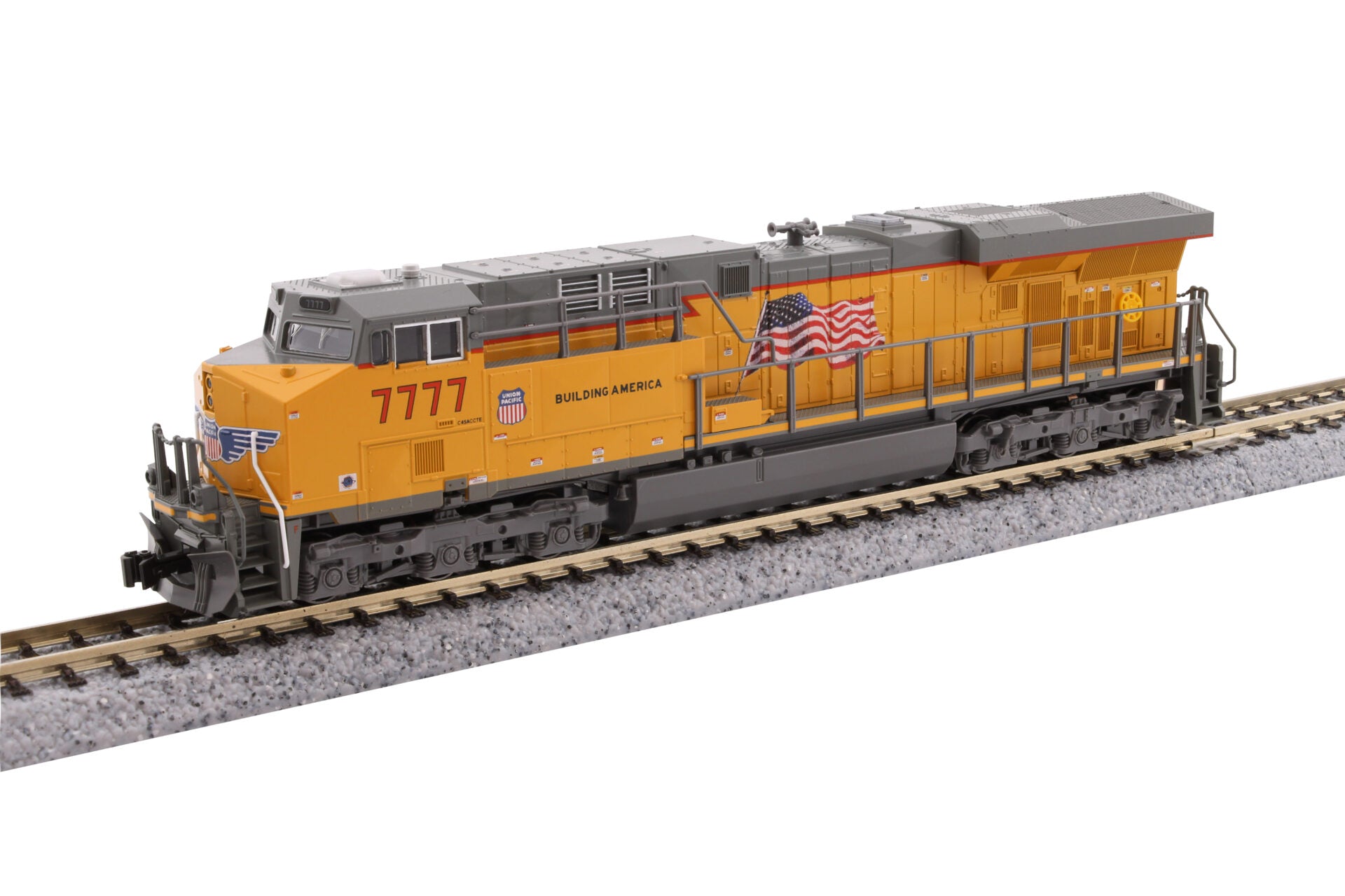 Kato 176-8967-DCC N Union Pacific ES44AC Diesel Locmotive with DCC #77