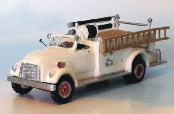 Sylvan Scale Models V-083 HO 1950-53 GMC-LaFrance Pumper W/Open Cab Resin Kit