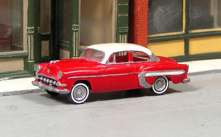Sylvan Scale Models V420 HO 1954 Chevrolet Bel Air 2-Door Sedan Resin Kit