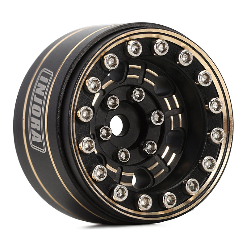 Injora YQW-1005 Micro Crawlers (W1005) 1.0" 47g/pcs Brass -3.15mm Offset Wheels