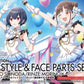 Bandai 2794163 Option Hair Style & Face Parts Set (Chiyoko Sonoda/Rinze Morino)