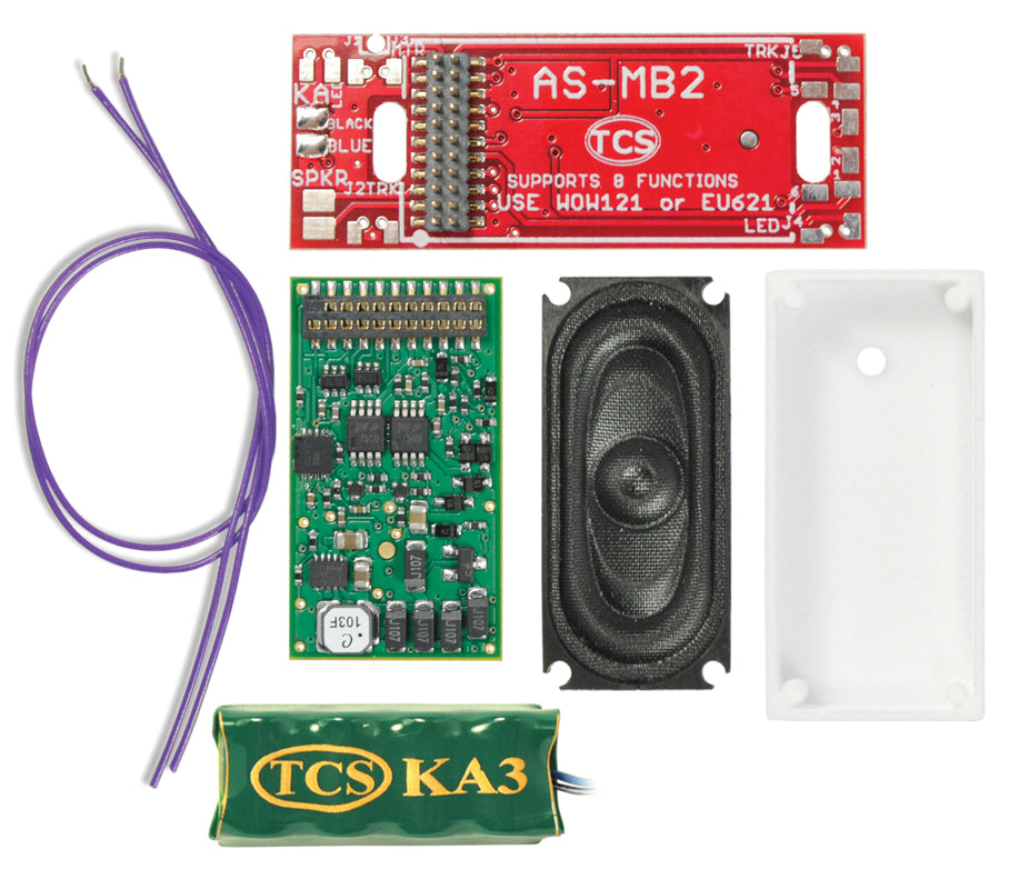 Train Control Systems 1784 HO WDK-BAC-3 WOWKit