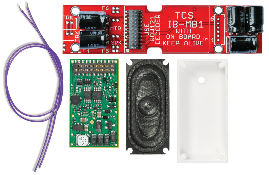 Train Control Systems 1785 HO WDK-BAC-4 WOWKit
