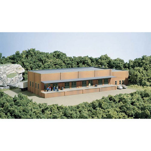 DPM 51000 N Scale Trackside Transfer Building Styrene Kit