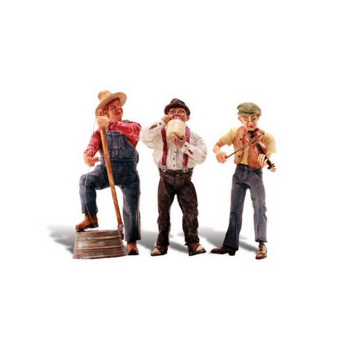 Woodland Scenics A2570 G Scenic Accents Junior's Jug Band Figures (Set of 3)