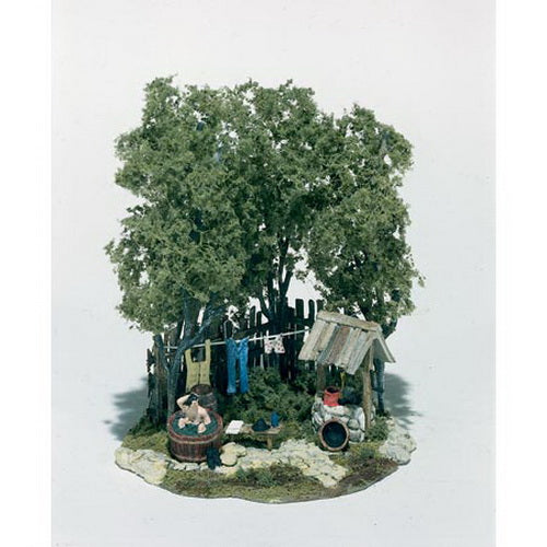 Woodland Scenics M110 HO Mini-Scene Saturday Night Bath Building Kit