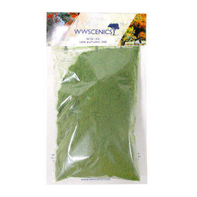 WWScenics WSG1-021 1mm Autumn Static Grass - 50 g Bag