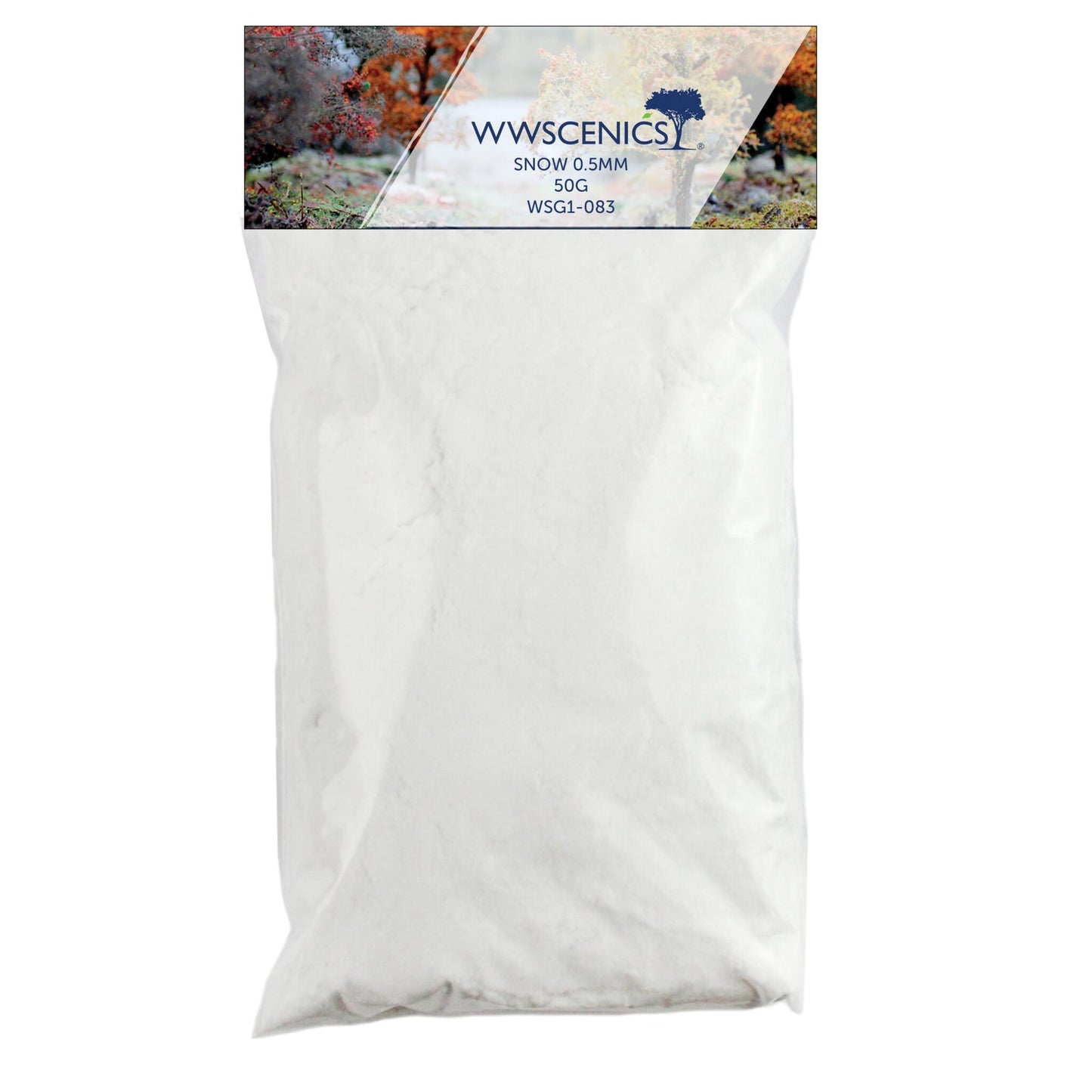 WWScenics WSG1-083 0.5mm Static Grass Scatter - 50g Bag