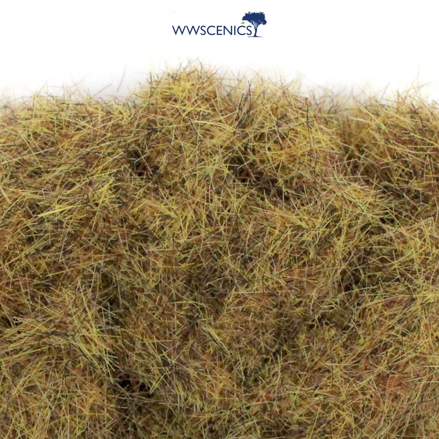 WWScenics WSG6-045 6mm Patchy Static Grass 1000ml Bottle