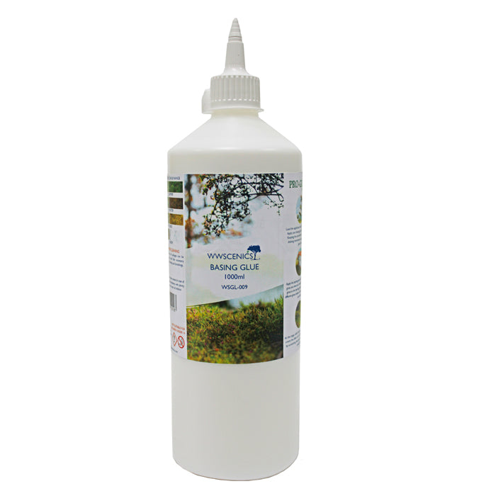 WWScenics WSGL-009 Basing Glue 1000ml Bottle