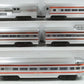 Williams 2601 O Scale Santa Fe 5-Car Aluminum Passenger Cars (Set of 5) EX/Box