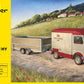 Heller 50331 1:24 Citroen HY + Goods Trailer Plastic Model Kit