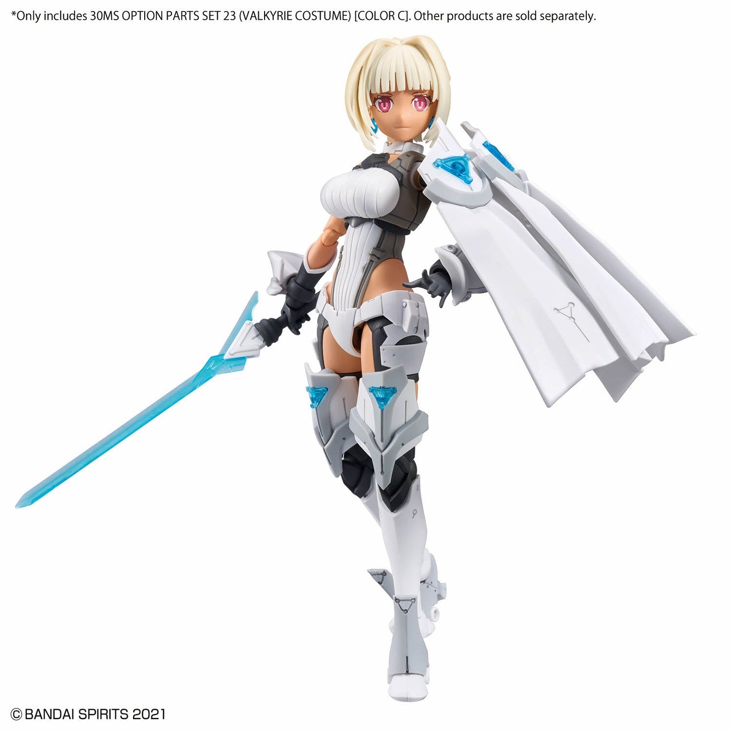 Bandai 2762129 30MS Option Parts Set 23 (Valkyrie Costume) [Color C] Model Kit