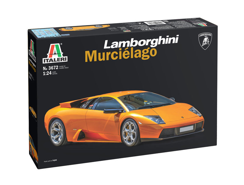 Italeri 3672 1:24 Lamborghini Murcielago Car Plastic Model Kit