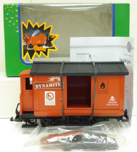 LGB 94008 G Scale Exploding Dynamite Car NIB