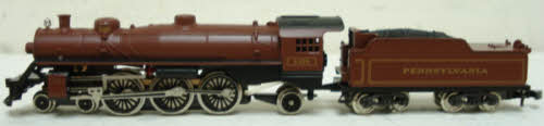Marklin 8882 Z Pennsylvania Steam Locomotive & Caboose Set LN/Box